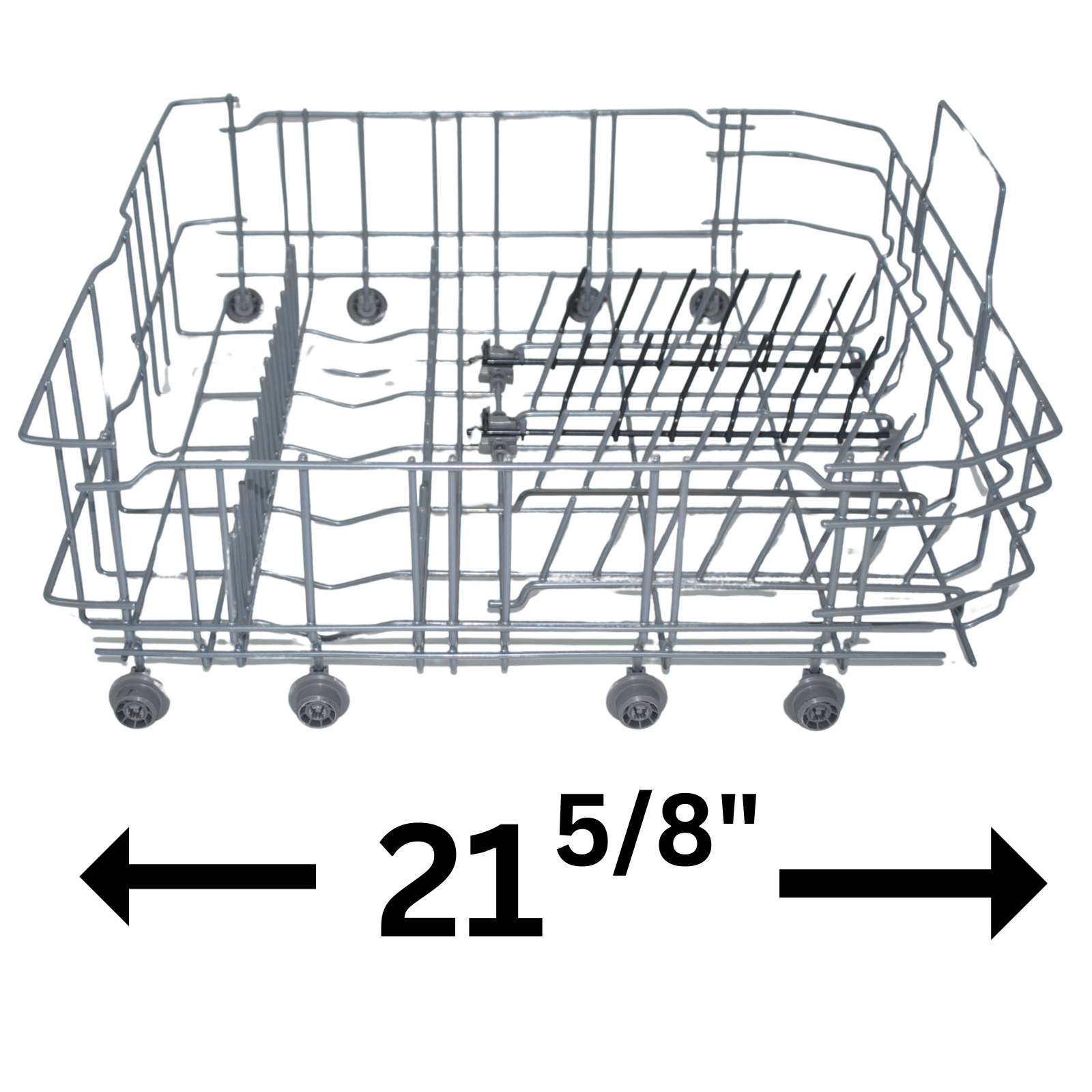 NEW 20000533 Bosch Lower Dishwasher Rack Complete +Wheels OEM Dishrack AP6894232