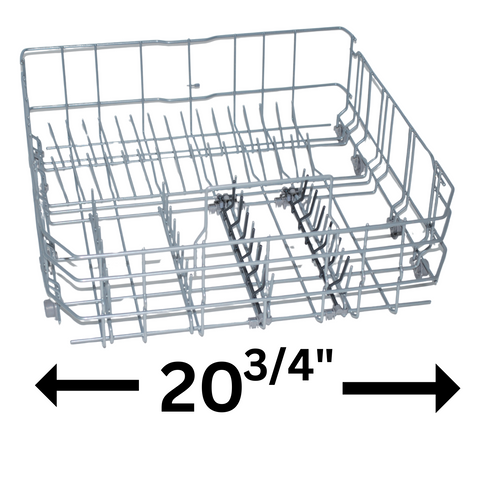 NEW 20000533 Bosch Lower Dishwasher Rack Complete +Wheels OEM Dishrack AP6894232