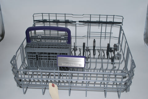 1766810132 NEW Beko Bloomberg Dishwasher Lower Rack OEM With Silverware Basket