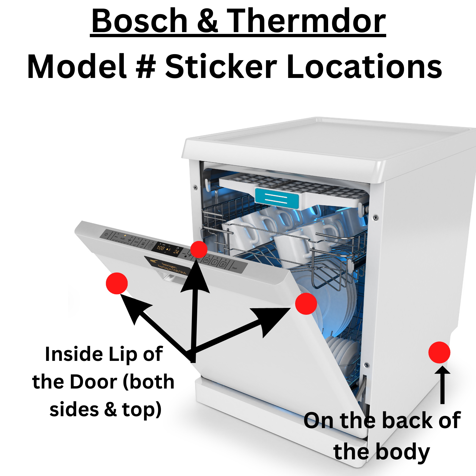 New Bosch Dishwasher Complete Sump Assembly- Motor, Pump W/O Altern. Water Dist